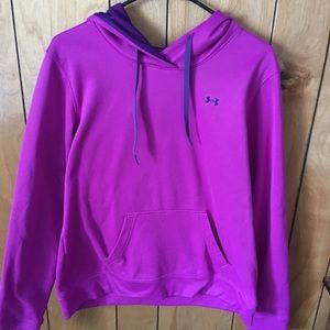 Purple Under Armour Sweatshirt Sz L